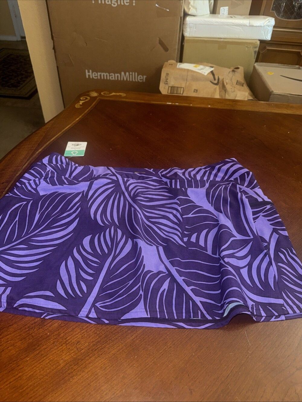 Mystic Palms Sporty Swim Skirt Size 16 - Picture 6 of 6